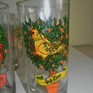 4th day of xmas glass